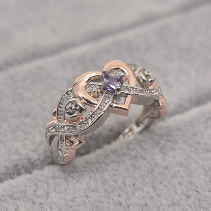 خاتم الأميرة الماسي بتصميم وردة "إشراقة الصباح"