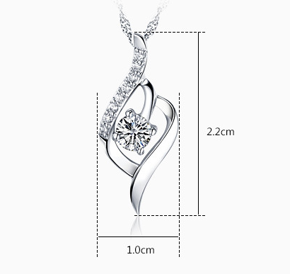 Collier en argent sterling S925