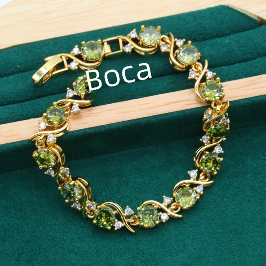 Rhinestone Jewelry Set for Women - Elegant Fashion Accessories