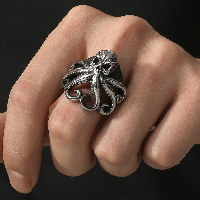 Vintage Octopus Ring for Men - Trendy Wholesale Direct