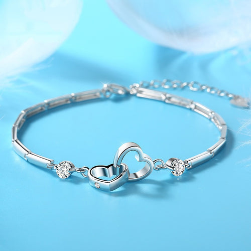 Koreanisch-japanisches minimalistisches Herz-Armband-Schmuckstück