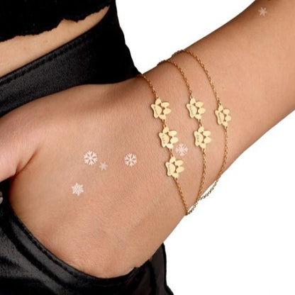 Pulsera personalizada con huella de perro o gato para perros y gatos